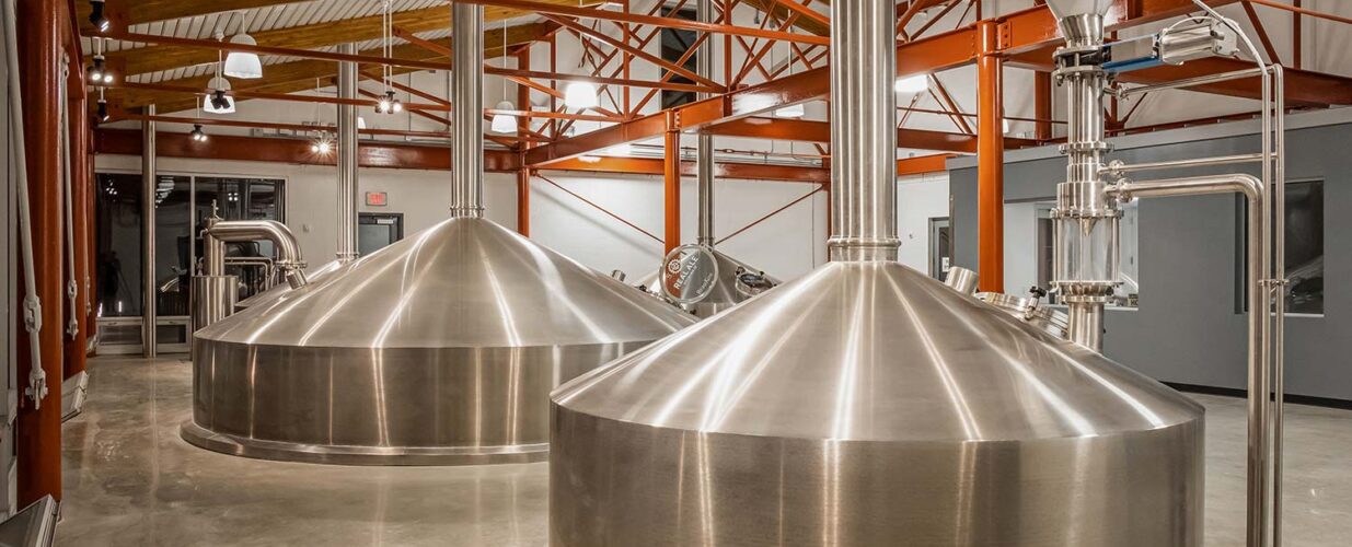 Real Ale brewing tanks