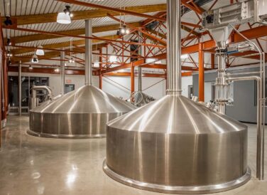 Real Ale brewing tanks