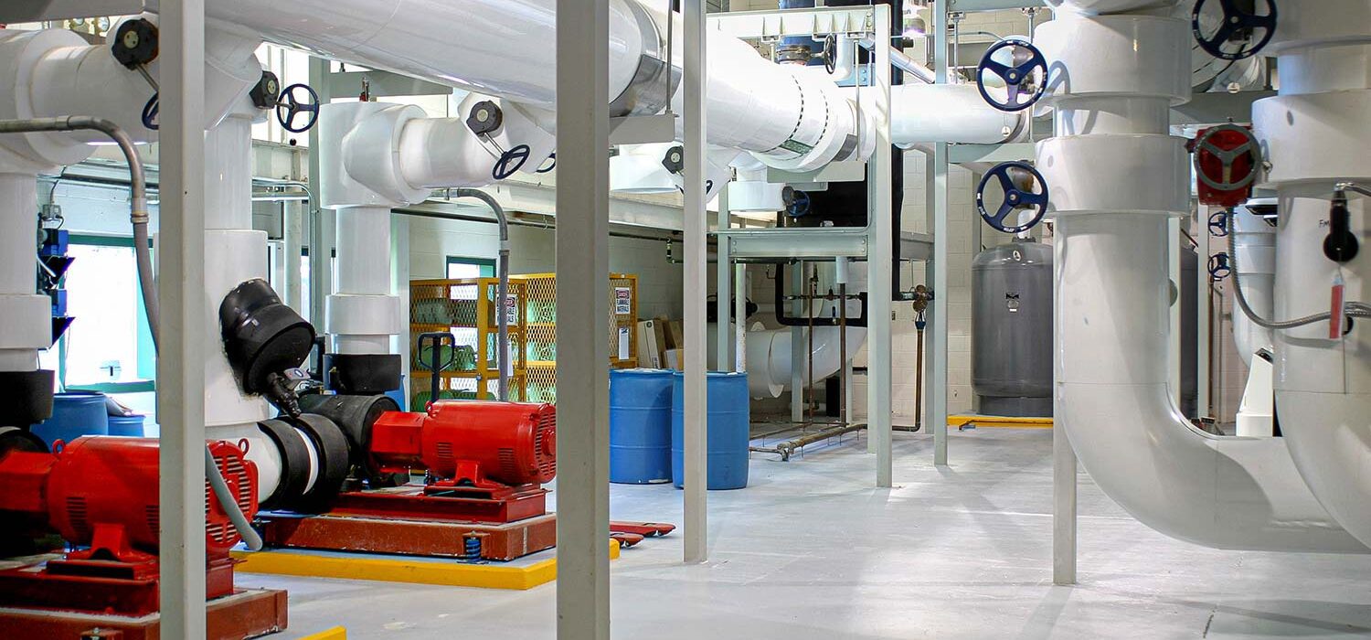 South Texas College pipe and valve systems