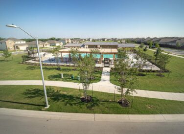 community outdoor pool at Cross Creek