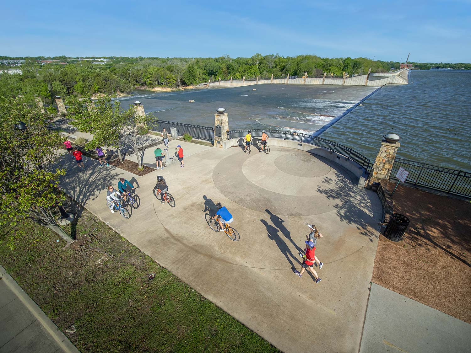 White Rock Lake Spillway and Trail Halff