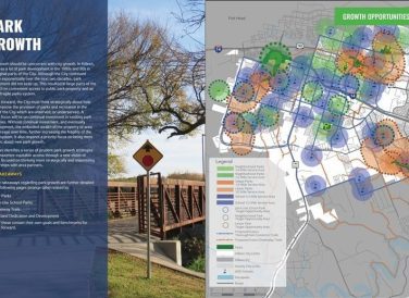 park growth map of Killeen Parks