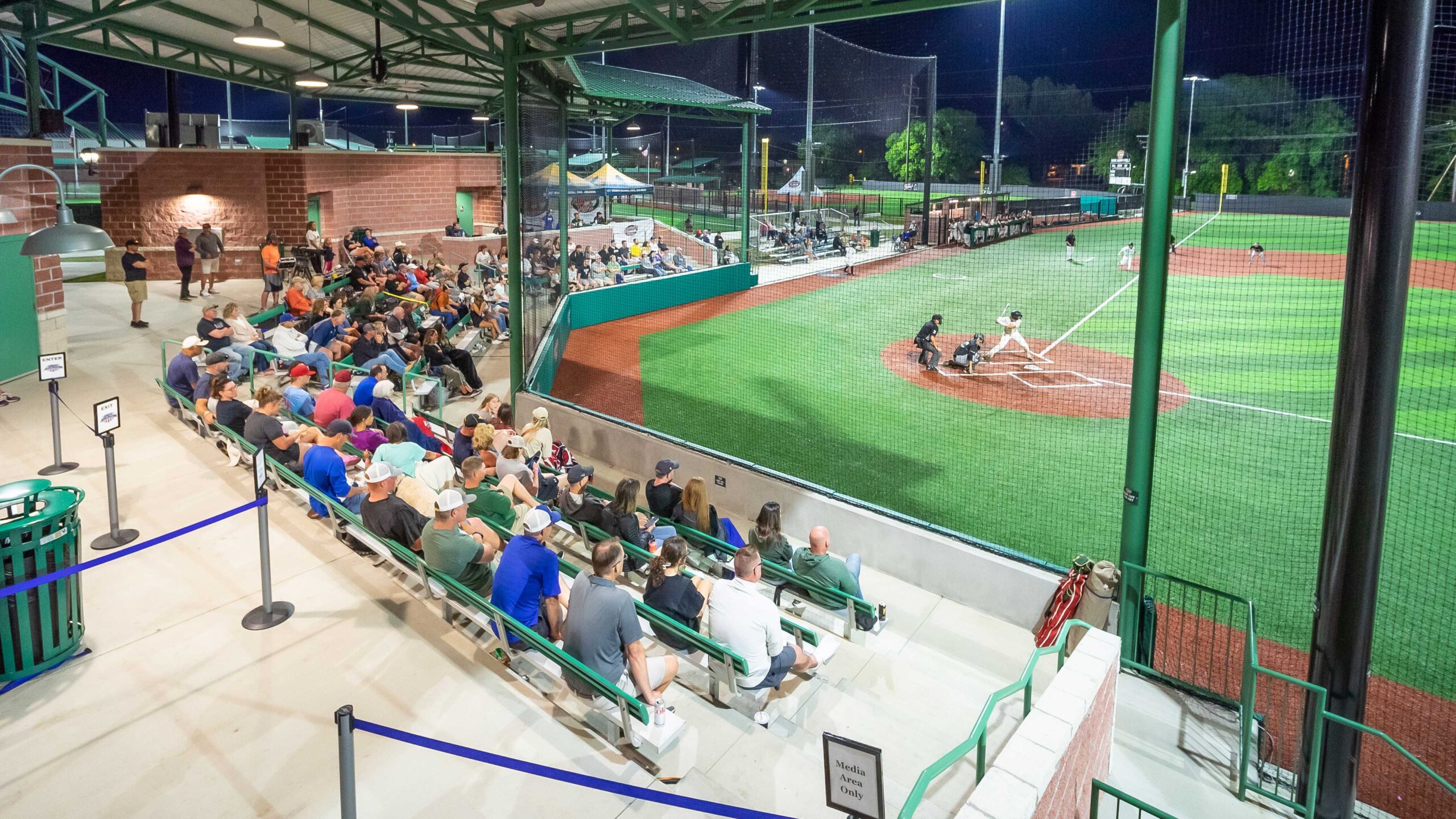 Fans at Majestic Park