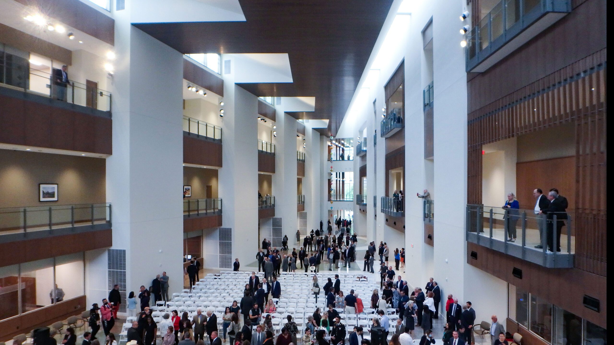 Interior of San Antonio Federal Courthouse in San Antonio, TX