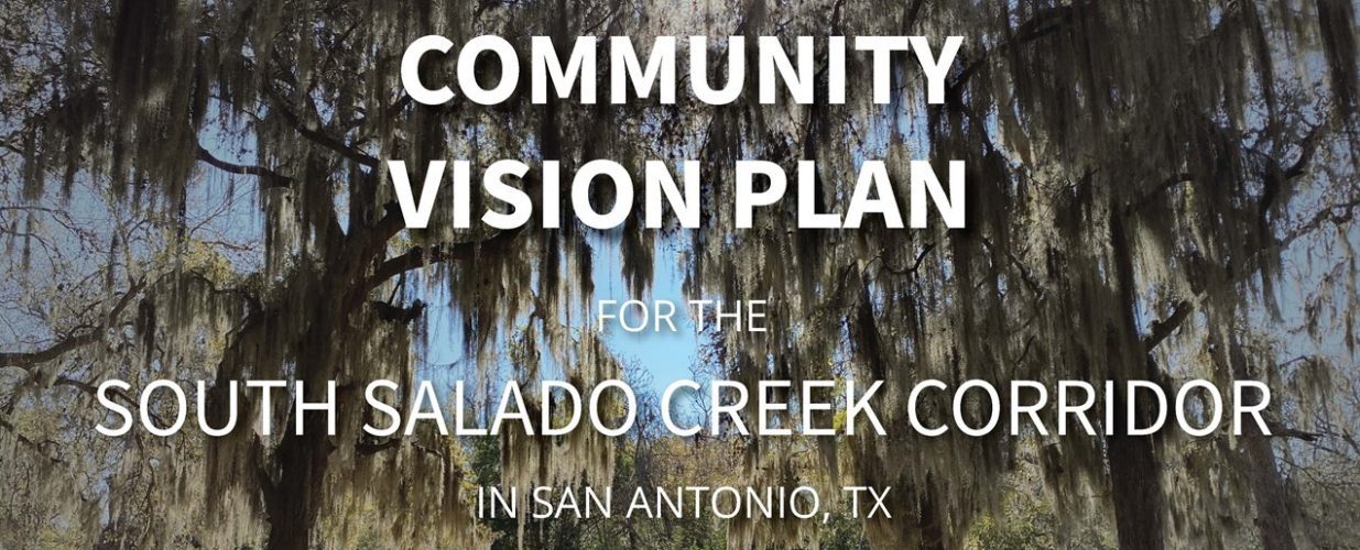 Community Vision Plan for the South Salado Creek Corridor cover