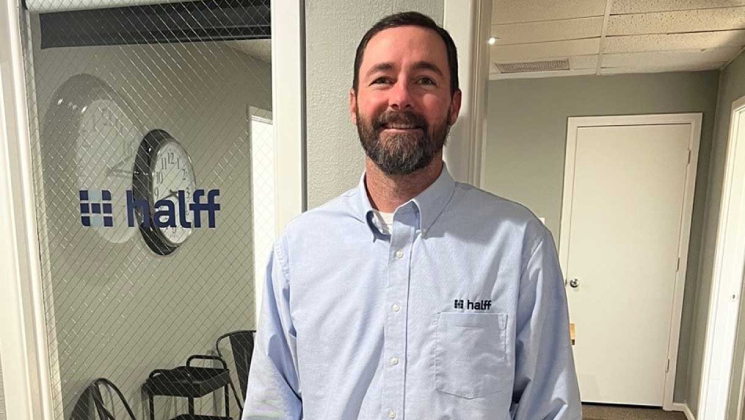 Operations Manager David Smith in Halff's new Lubbock, TX office
