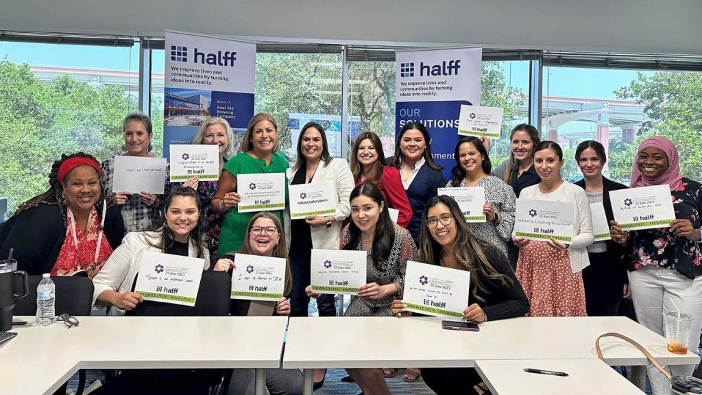 Halff's San Antonio Network of Women celebrating International Women in Engineering Day 2023