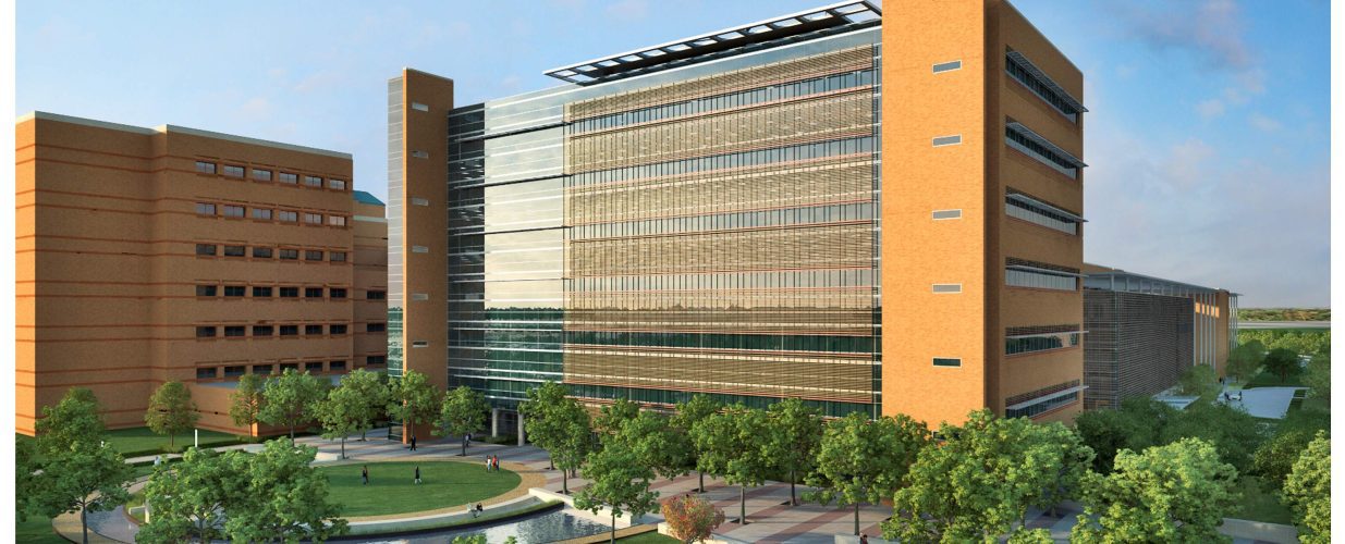 San Antonio Military Medical Center rendering of West Lawn