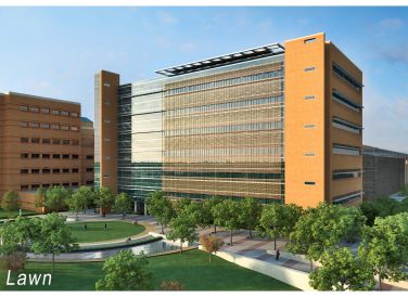 San Antonio Military Medical Center rendering of West Lawn