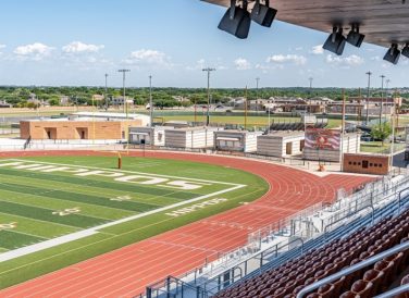 field at Hutto ISD Memorial Stadium in Hutto, TX